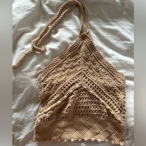Zara crochet top